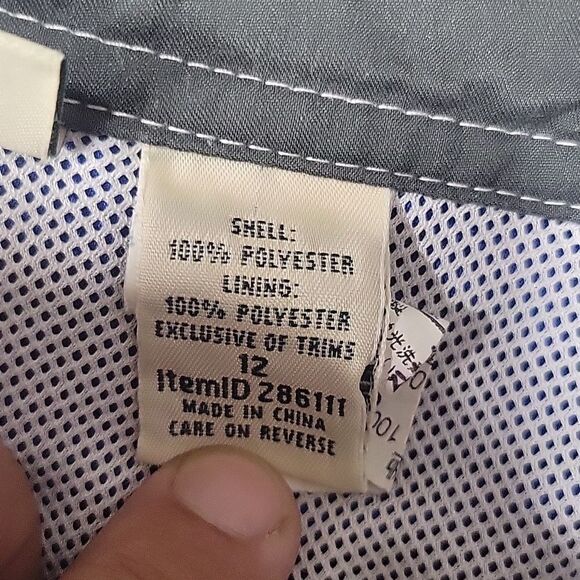 L.L.BEAN YOUTH BOYS LINED BOARD SHORTS SIZE 12 - Picture 4 of 6